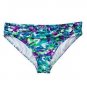 ELLE Watercolor Scoop Bathing Swim Suit Bikini Bottoms NWT NEW Size 12 Regular