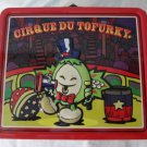 Cirque Du TOFURKY Thanksgiving Vegetarian Tofu Turkey Collectible Metal Lunchbox