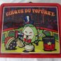 Cirque Du TOFURKY Thanksgiving Vegetarian Tofu Turkey Collectible Metal Lunchbox
