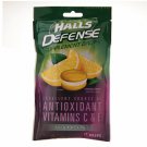 Halls Defense Sugar Free Vitamin Supplement Immune Cough Drops, 17 Lemon, 2 Bags