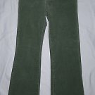 Old Navy Brand Green Casual Boot Cut Corduroy Pants Girls Size 10 Youth Regular
