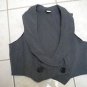 Cropped vest collar sz  Large Styles brand stretch EUC