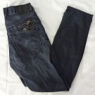 H&M Black Denim Narrow Seat Slim Leg Skinny Jeans, Girls Sz 12 / 13 Juniors EUC