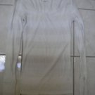Aeropostale Medium LS white top faint stripes some wear soft super comfy