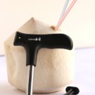 CocoDrill Premium Coconut Opener Tool - Knife Tap Drill for Opening Cut Cutter Young Coco Water