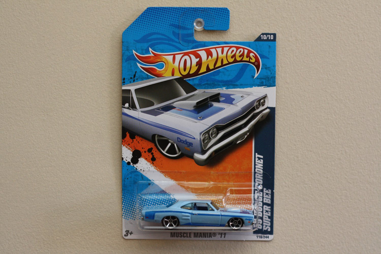 Hot Wheels Muscle Mania Dodge Coronet Super Bee Blue Toys R