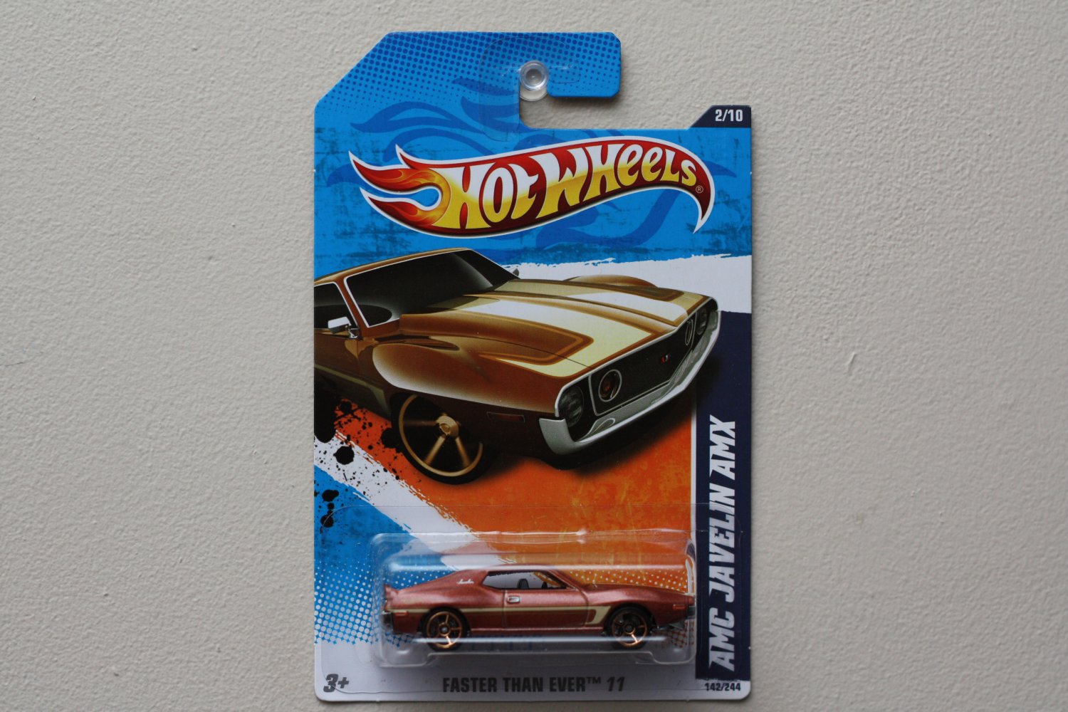 Hot Wheels 2011 Faster Than Ever AMC Javelin AMX (copper)