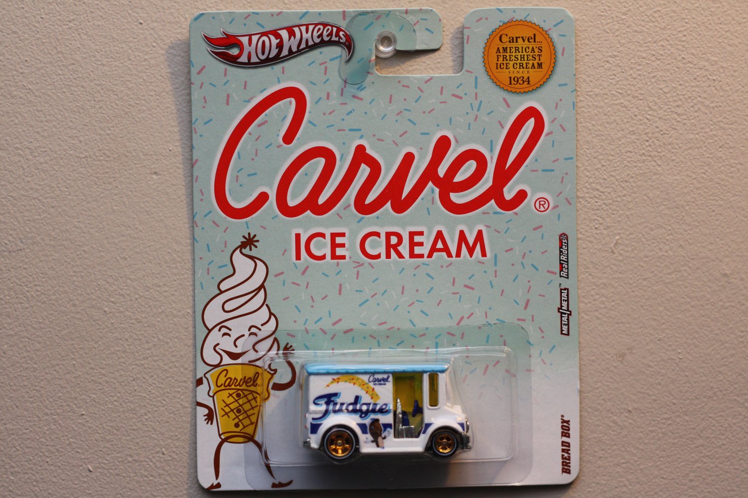Hot Wheels Nostalgia Carvel Ice Cream Bread Box