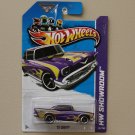 Hot Wheels 2013 HW Showroom '57 Chevy (purple)