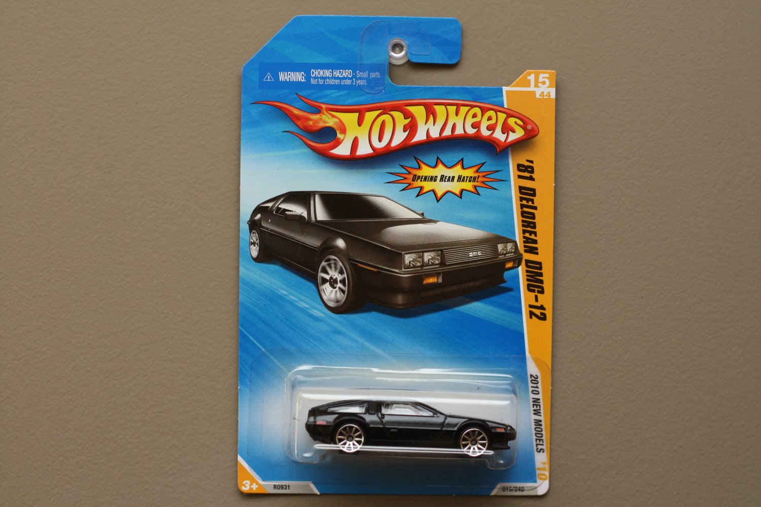 hot wheels delorean value