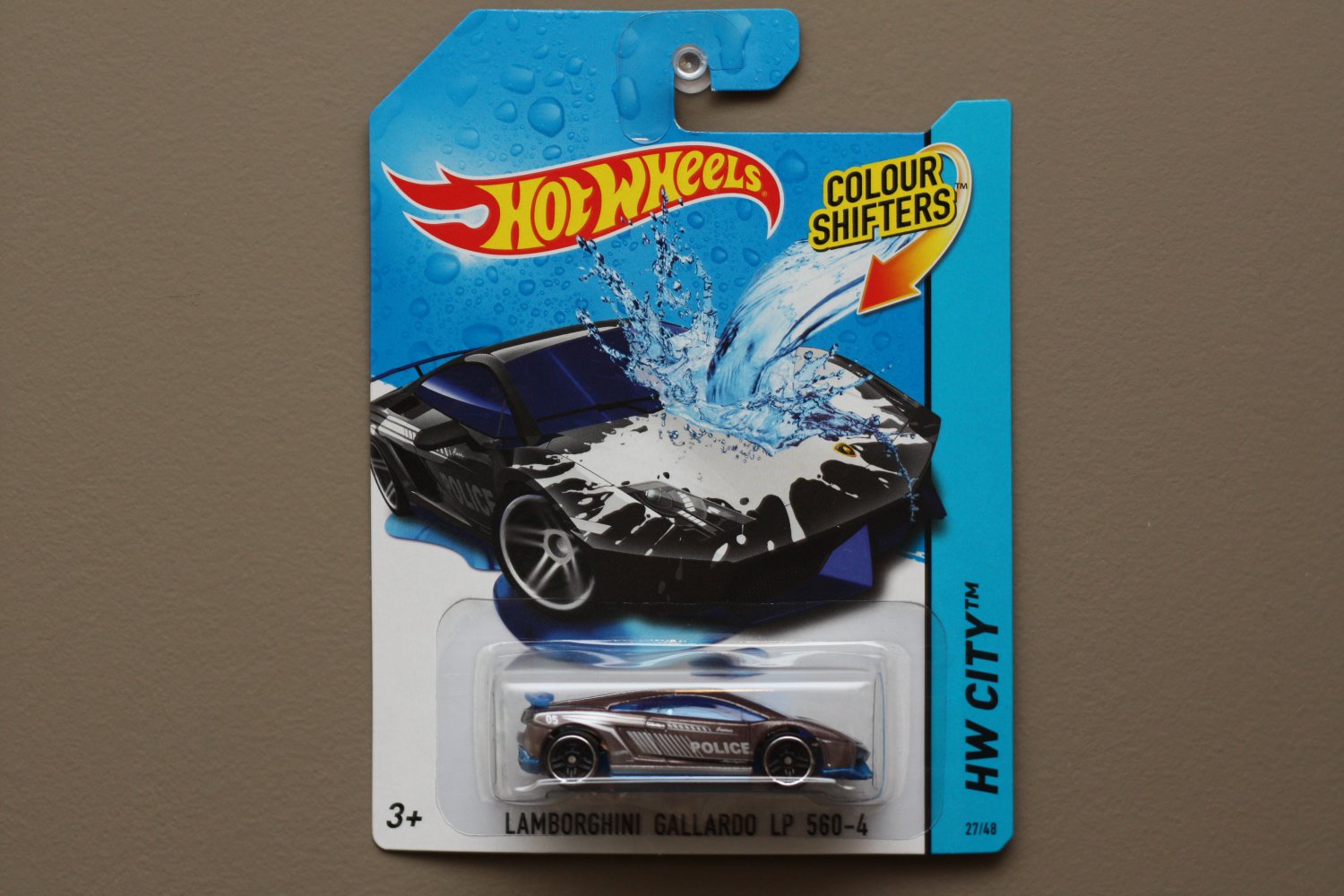 Hot Wheels 2014 Color Shifters Lamborghini Gallardo LP 560-4 (black to  silver) (SEE SPECIAL NOTE)