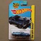 Hot Wheels 2014 HW Off-Road Custom '71 El Camino (blue) (Treasure Hunt)