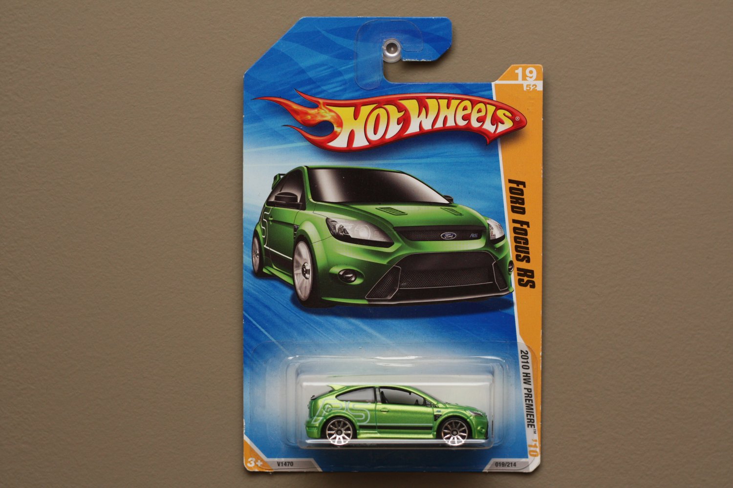 hot wheels ford focus rs green