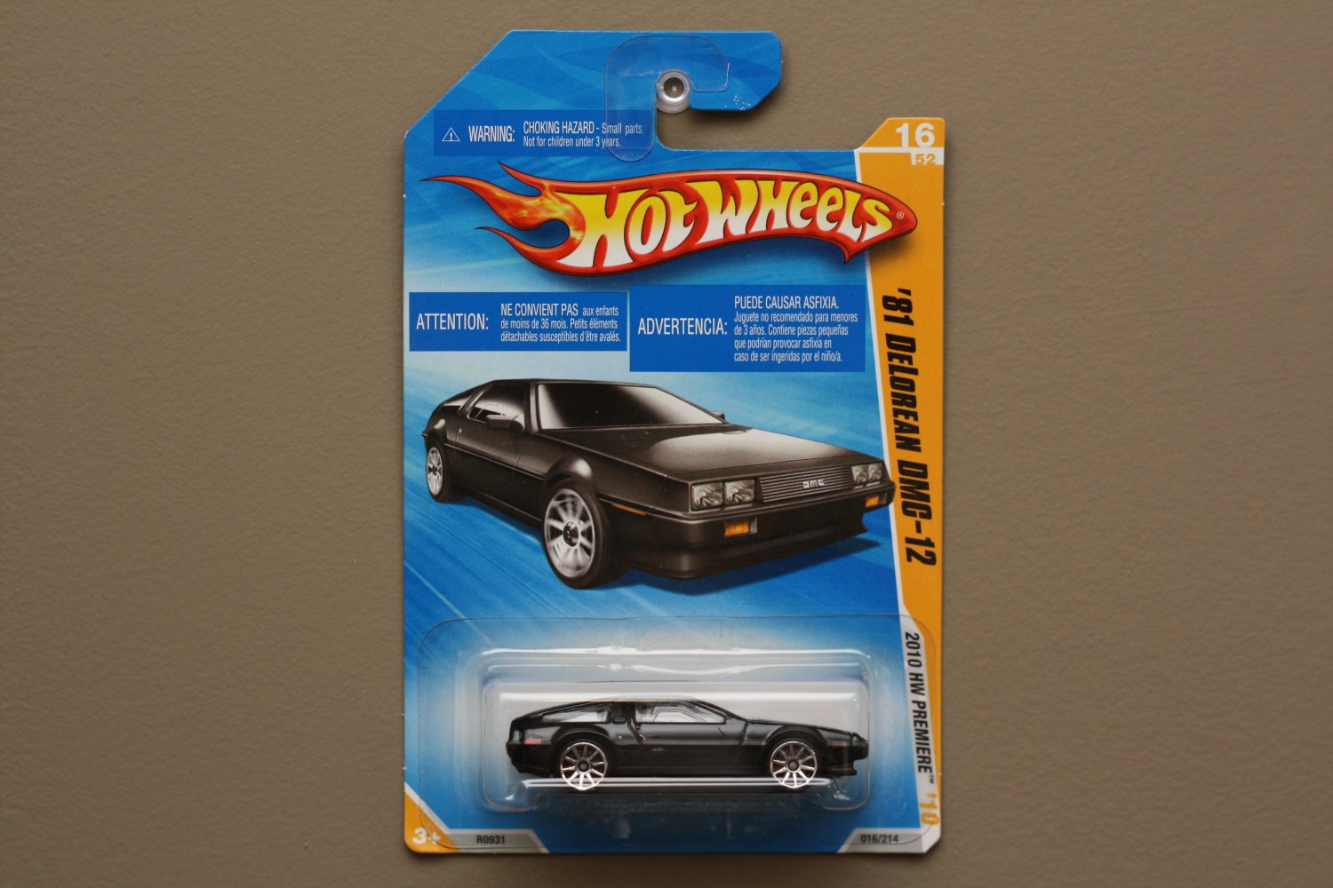 hot wheels delorean value