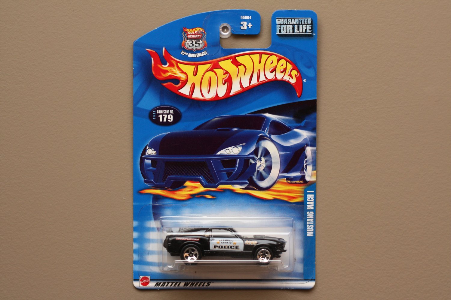 Hot Wheels 2002 Collector Series '70 Mustang Mach 1 (black)