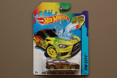 hot wheels color shifters lancer evolution