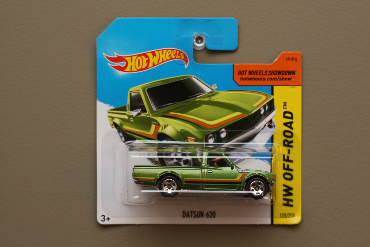 hot wheels datsun 620 green