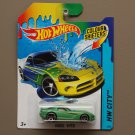 Hot Wheels 2014 Color Shifters Dodge Viper (teal to yellow)