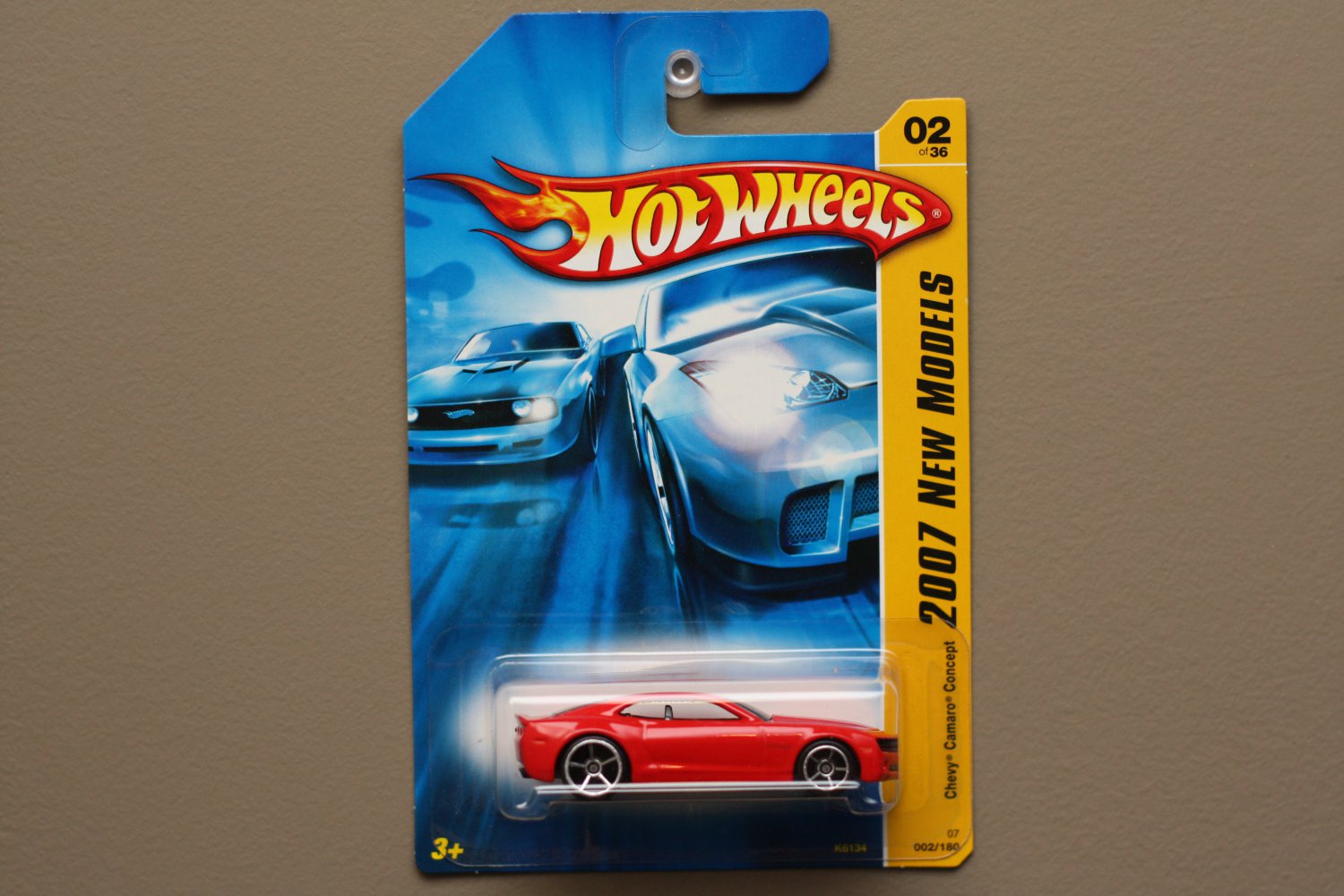 Hot Wheels 2007 New Models Chevy Camaro Concept (red)
