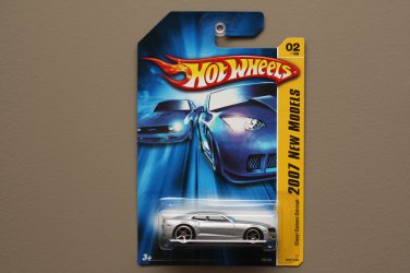 2007 Hot Wheels New Models Chevy Camaro Concept #2 Silver