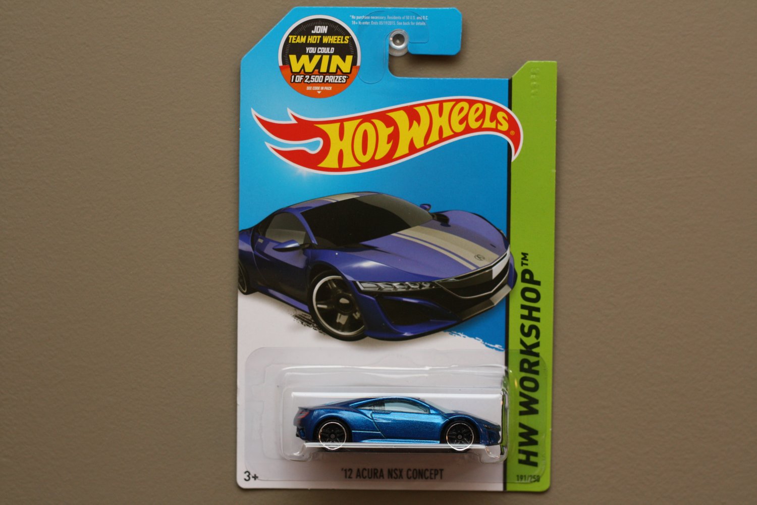 hot wheels acura nsx concept