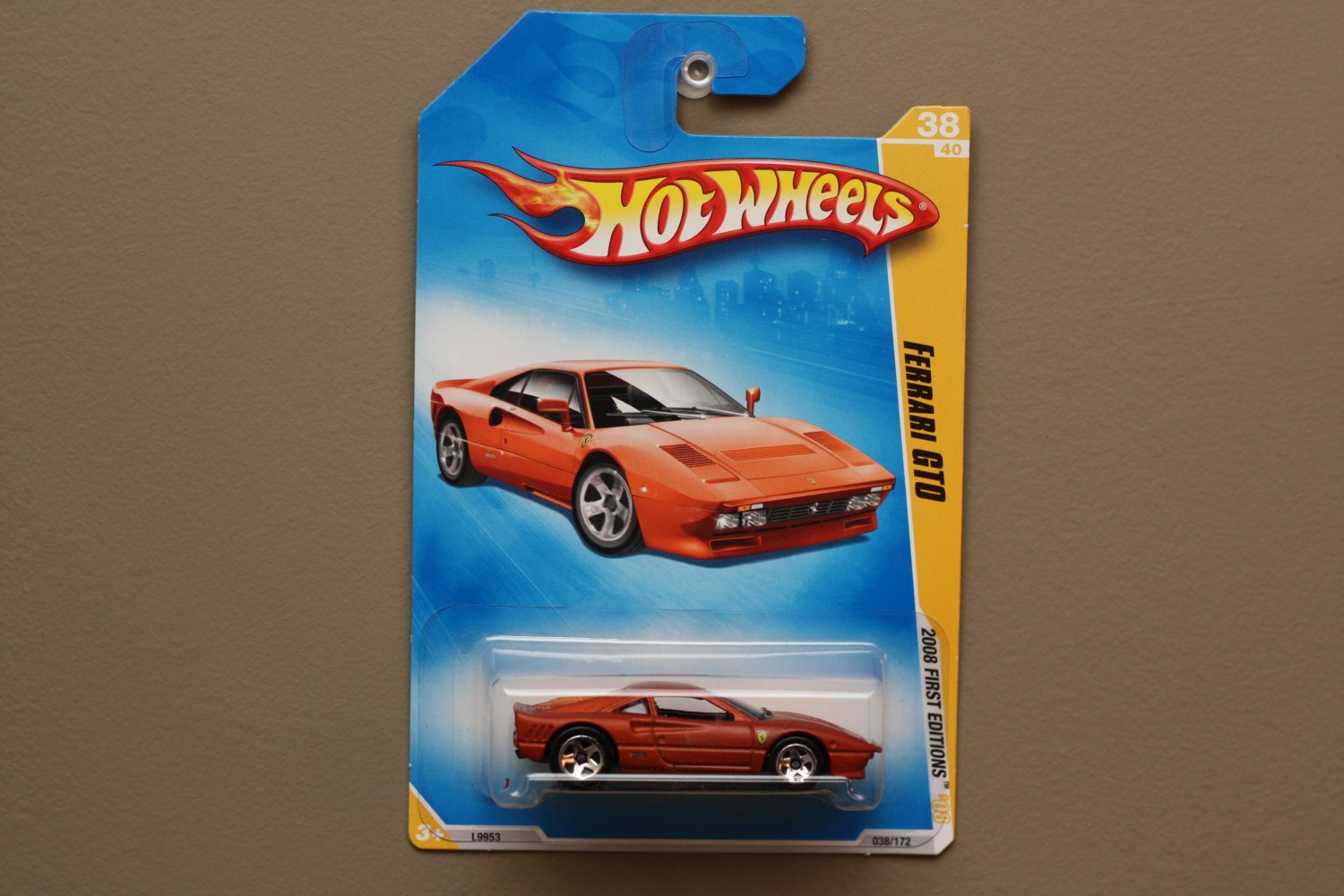 ホットウィール、Ferrari 288GTO（オレンジ） ホットウィール フェラーリ 288 GTO オレンジ 再入荷】 ホット
