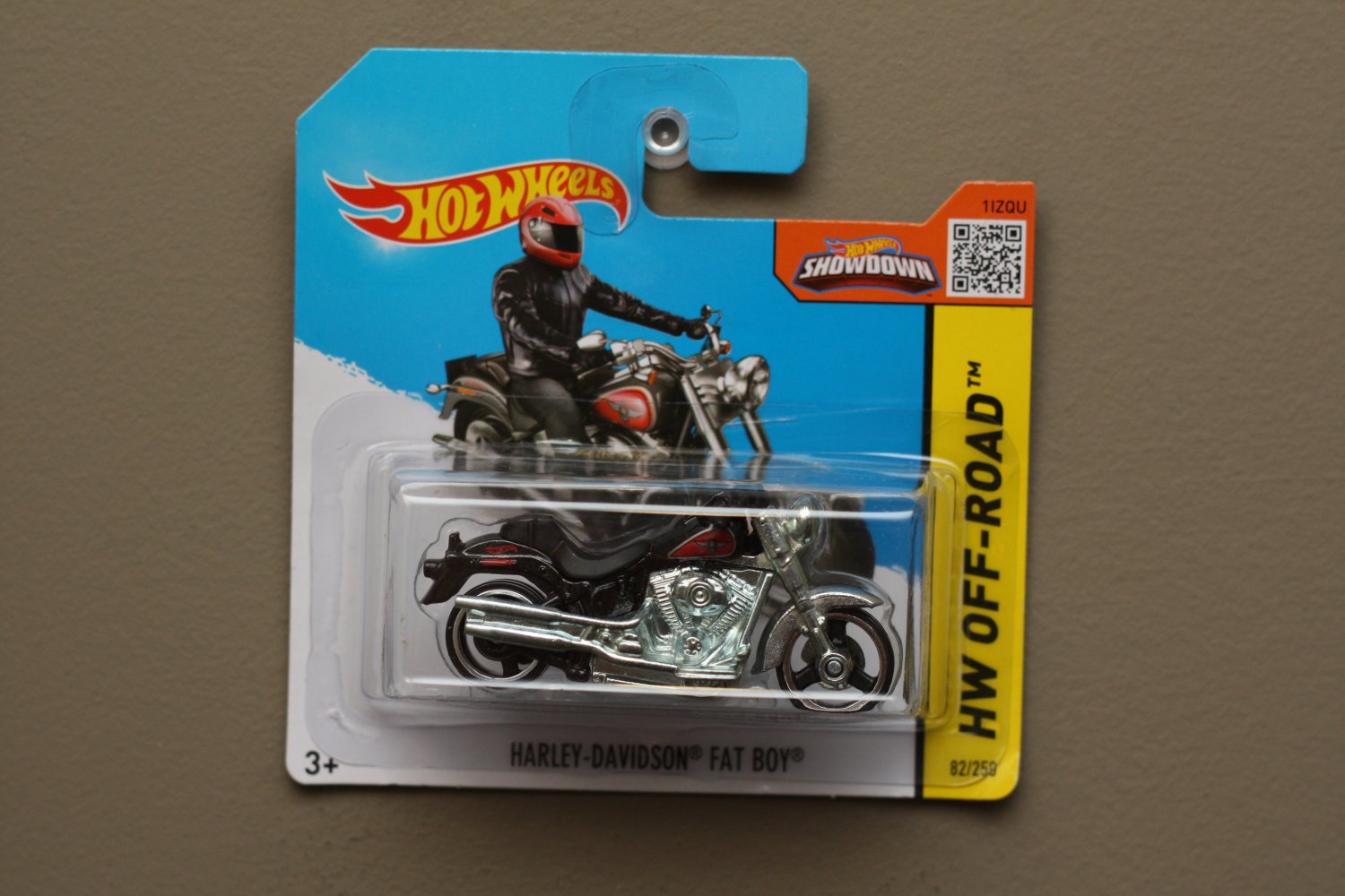 Hot Wheels 2015 HW OffRoad HarleyDavidson Fat Boy (black)
