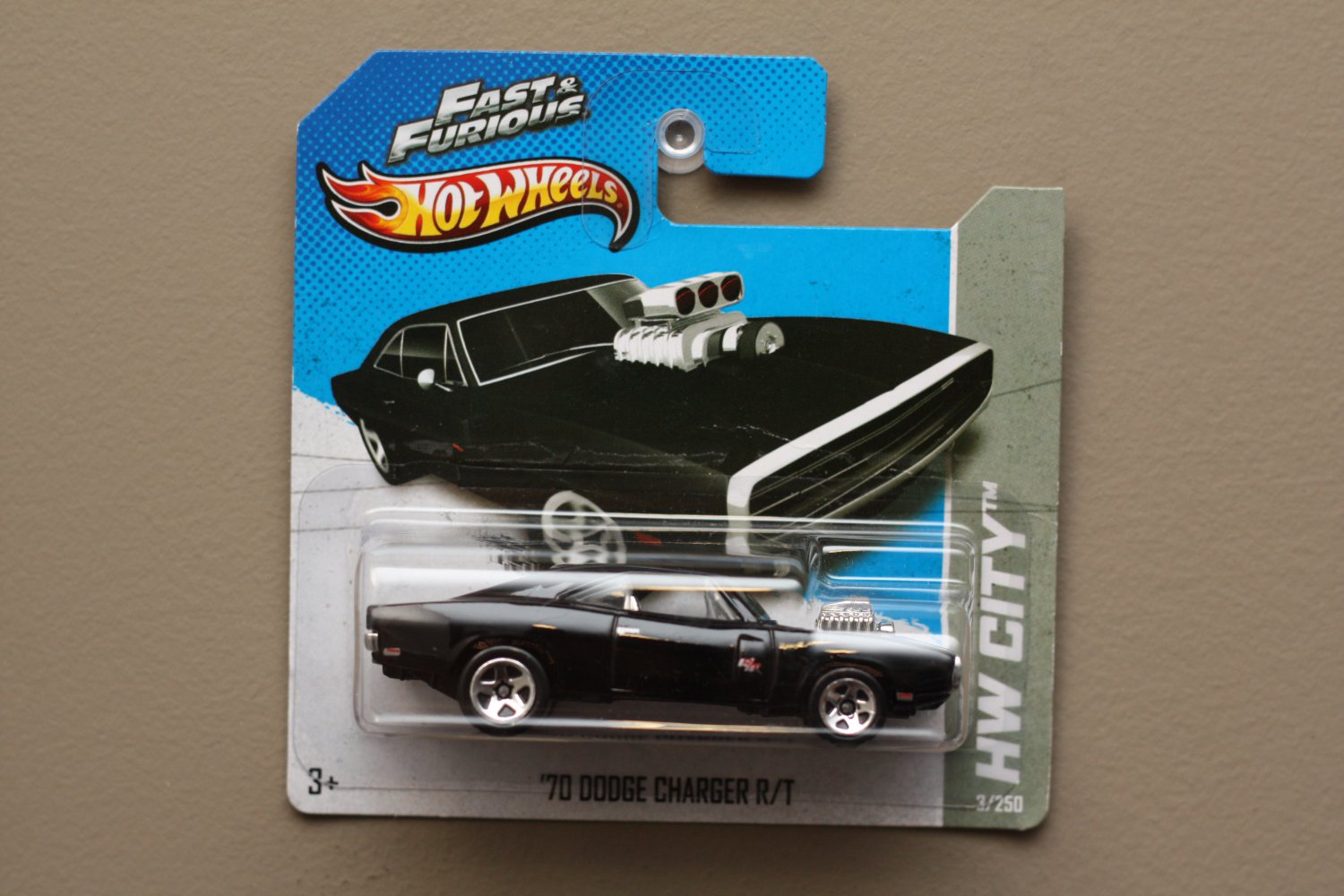 Hot Wheels 2013 HW City '70 Dodge Charger R/T (black) (Fast & Furious ...