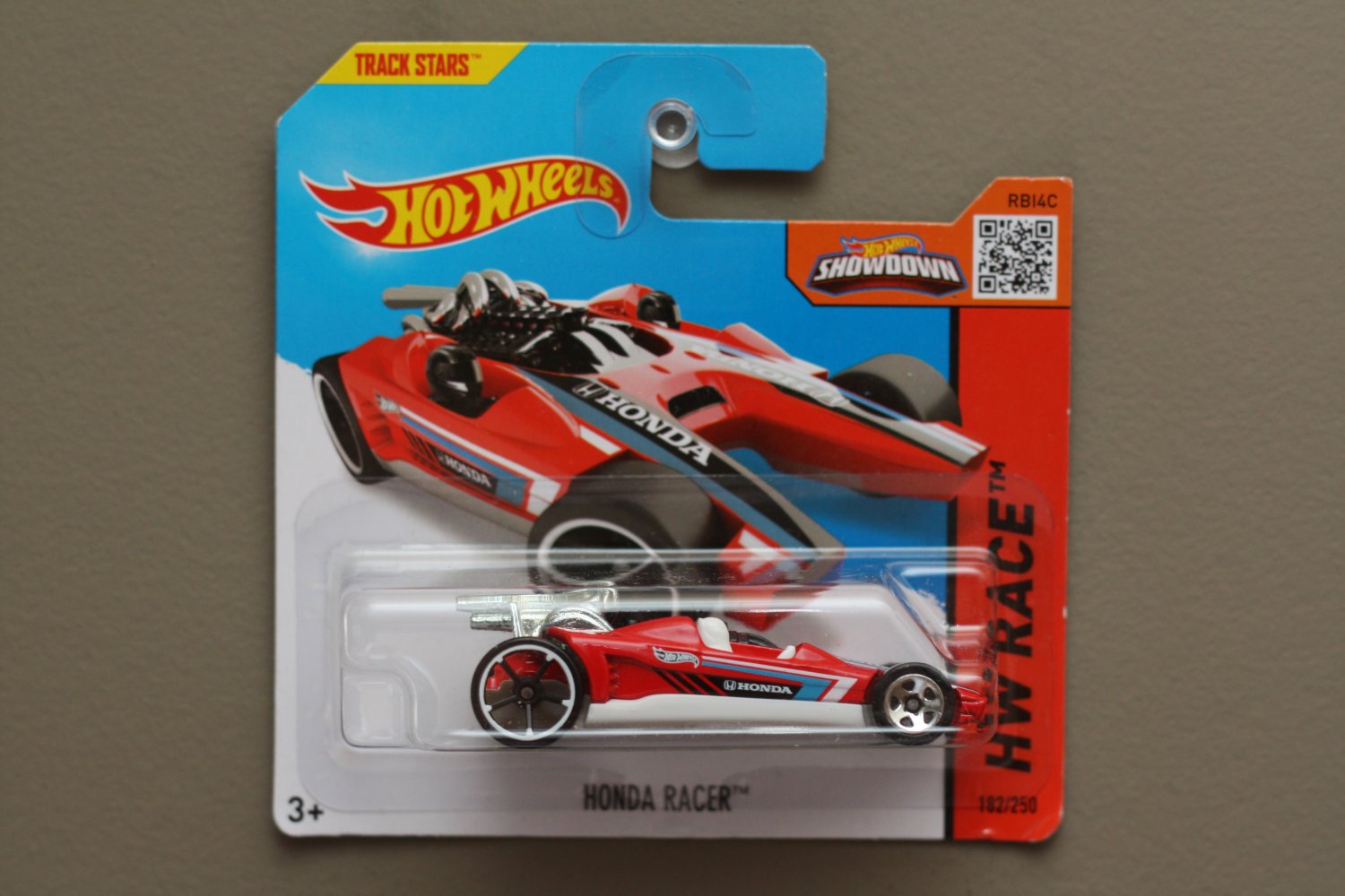 [WHEEL ERROR] Hot Wheels 2015 HW Race Honda Racer (red)