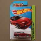 Hot Wheels 2015 HW Workshop '96 Nissan 180SX Type X (red) (SEE CONDITION)