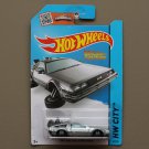 Hot Wheels 2015 HW City Back To The Future Delorean Time Machine (Hover Mode)
