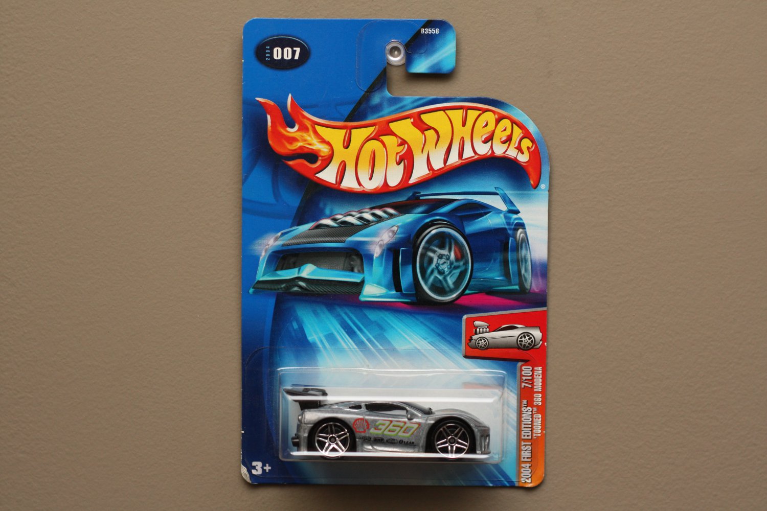 HOT WHEELS 2004 FIRST EDITIONS 7/100 TOONED 360 MODENA 