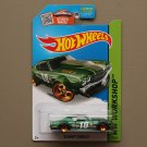 Hot Wheels 2015 HW Workshop '70 Chevy Chevelle (green - Kmart Excl.) (SEE CONDITION)