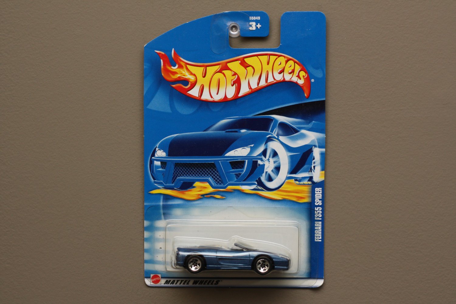 Hot Wheels 2002 Collector Series Ferrari F355 Spider (blue) (SEE CONDITION)