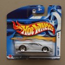 [WHEEL VARIATION] Hot Wheels 2002 First Editions Saleen S7 (silver) (SEE CONDITION)