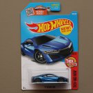 Hot Wheels 2016 Then And Now '17 Acura NSX (blue)