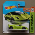 Hot Wheels 2015 HW Workshop Lamborghini Sesto Elemento (green)
