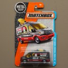 Matchbox 2016 MBX Adventure City '14 Ford Transit News Van (grey)