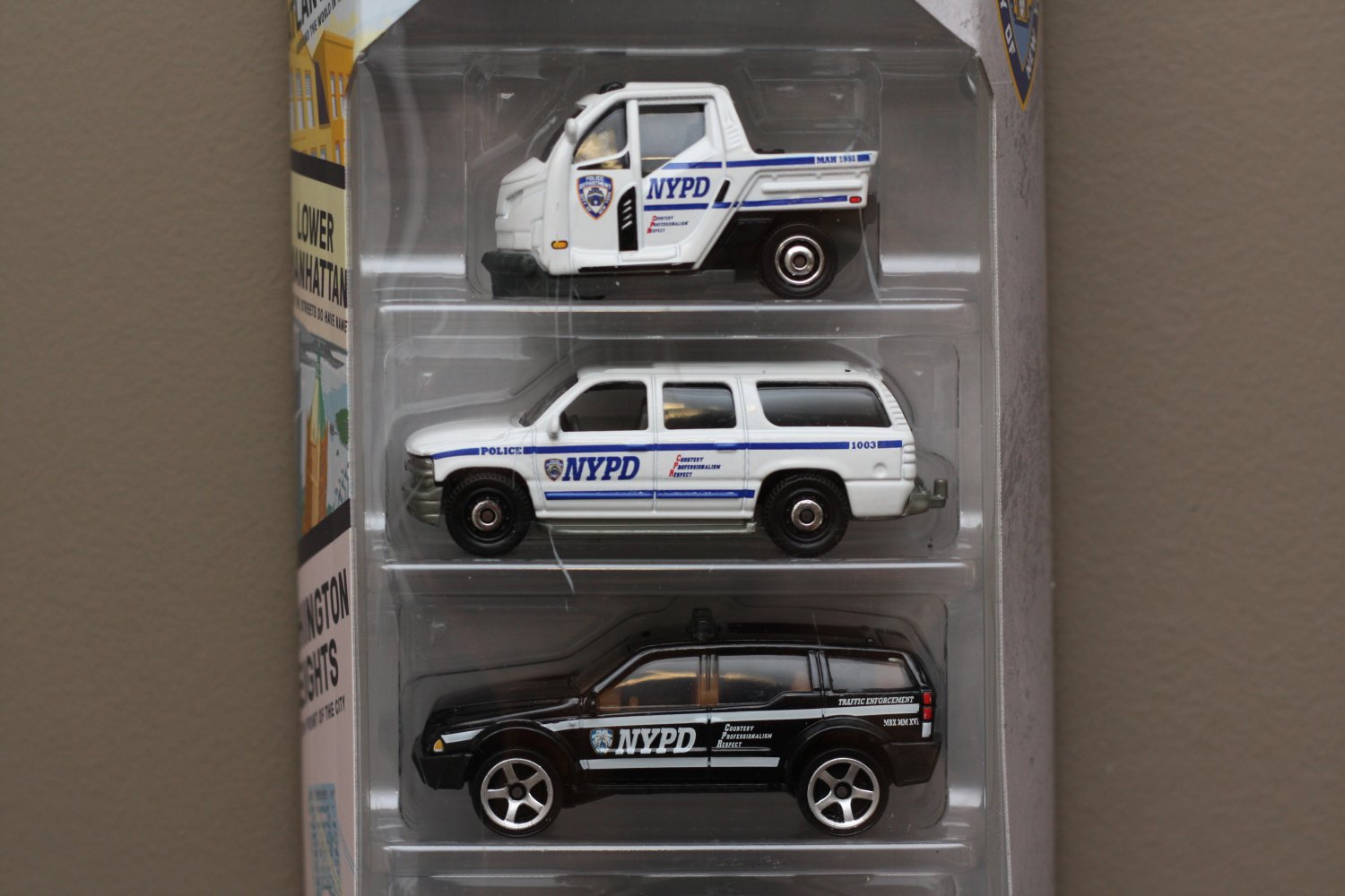 Matchbox 2016 New York Police Department (NYPD) 5Pack