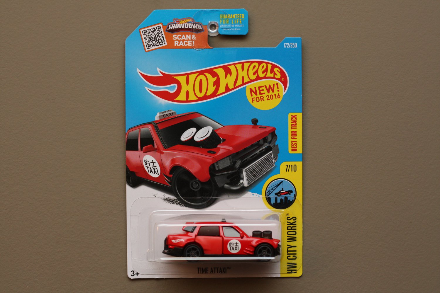 hot wheels time attaxi red