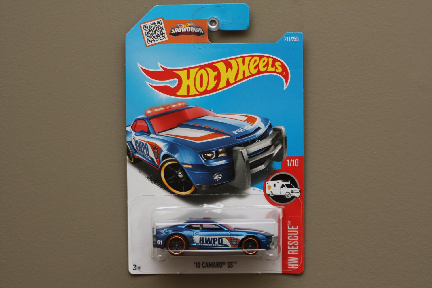 Hot Wheels Chevy Camaro Ss Blue Hwpd Police Car Rescue Loose Hot Sex Picture 5716