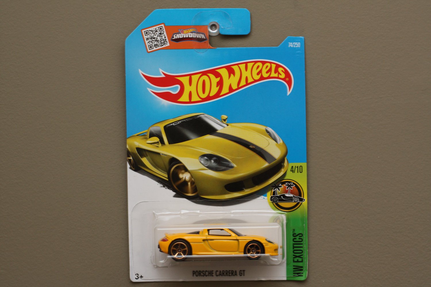 Hot Wheels Exotics Porsche Carrera Yellow Hot Wheels Exotics Porsche Carrera Yellow