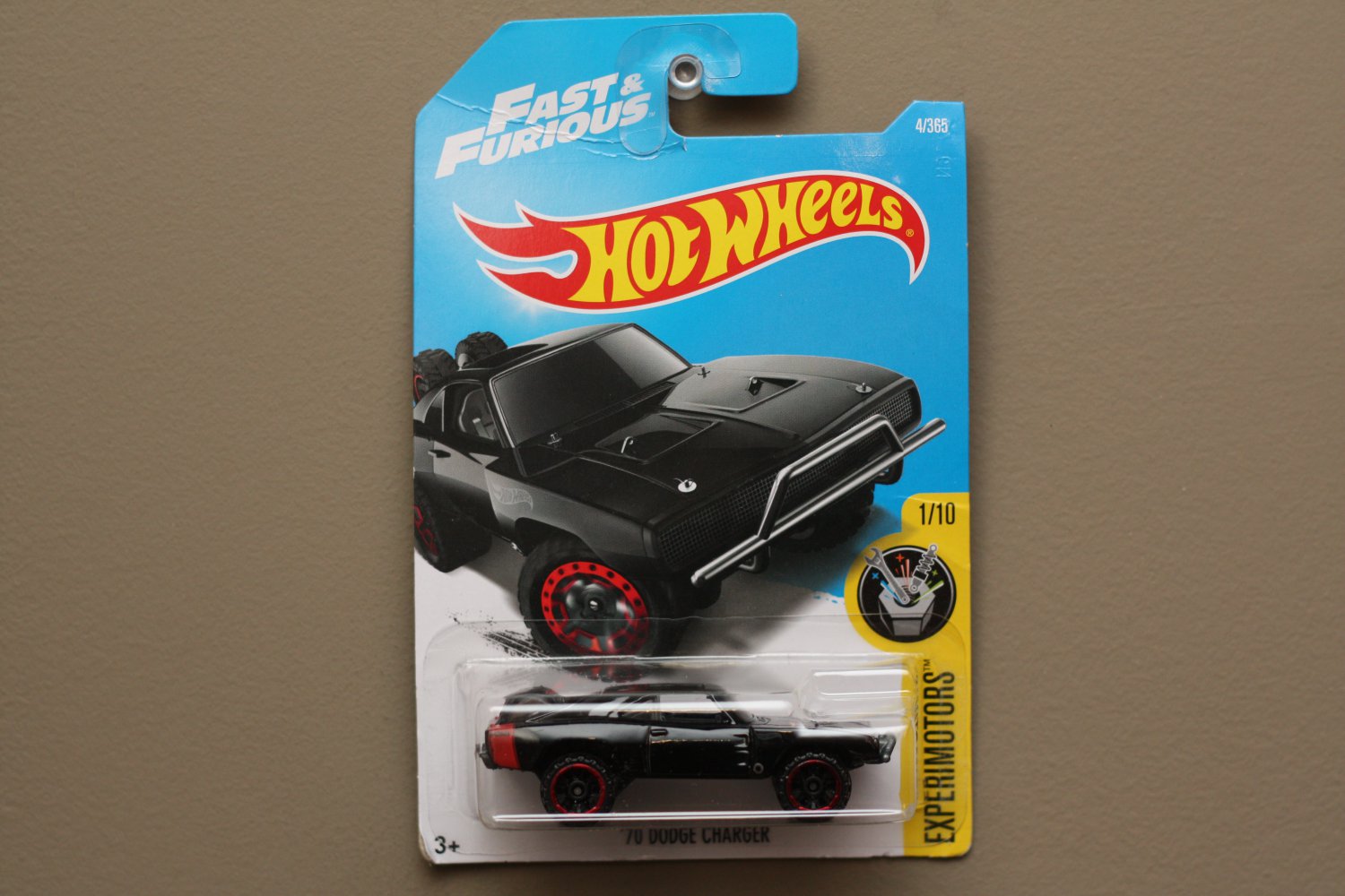 Hot Wheels Experimotors El Viento 173/365 - Modello In Scala 1:64 Cromato E Viola, Collezione 2017