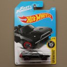 Hot Wheels 2017 Experimotors '70 Dodge Charger (black) (Fast & Furious) (SEE CONDITION)