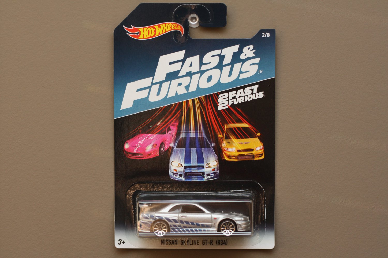 Hot Wheels 17 Fast Furious Nissan Skyline Gt R R34