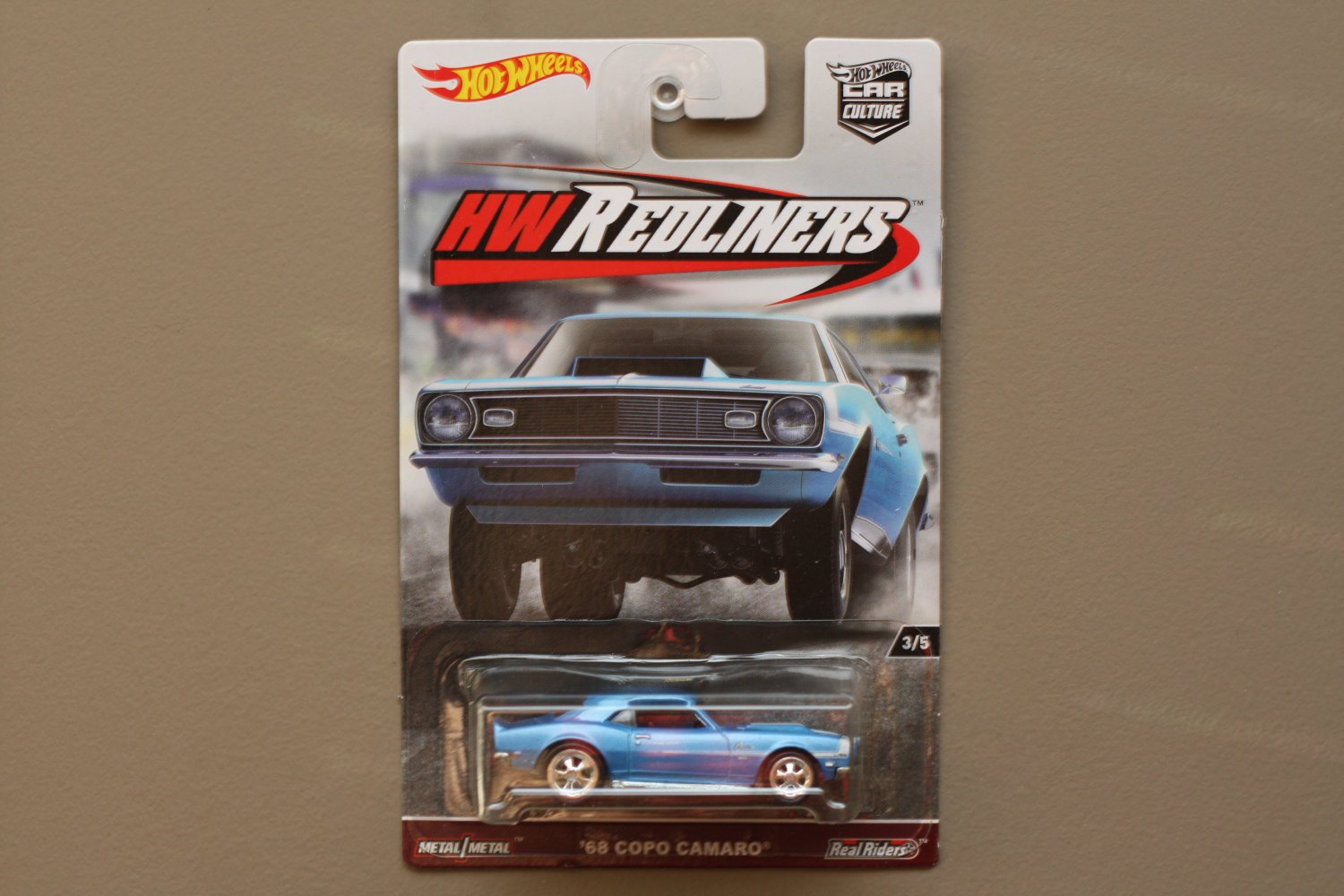Hot Wheels 2017 Car Culture HW Redliners '68 COPO Camaro