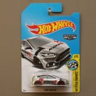 Hot Wheels 2017 HW Speed Graphics '16 Ford Focus RS (ZAMAC silver - Walmart Excl.) (SEE CONDITION)