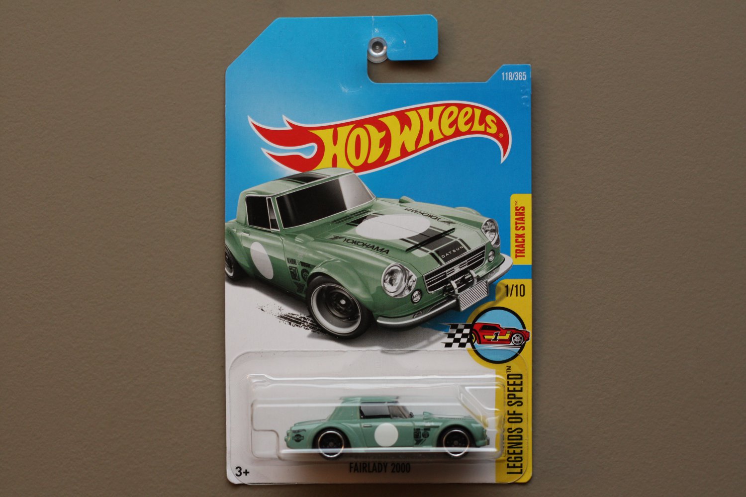 Hot Wheels 2017 Legends Of Speed Datsun Fairlady 2000 (vintage green ...