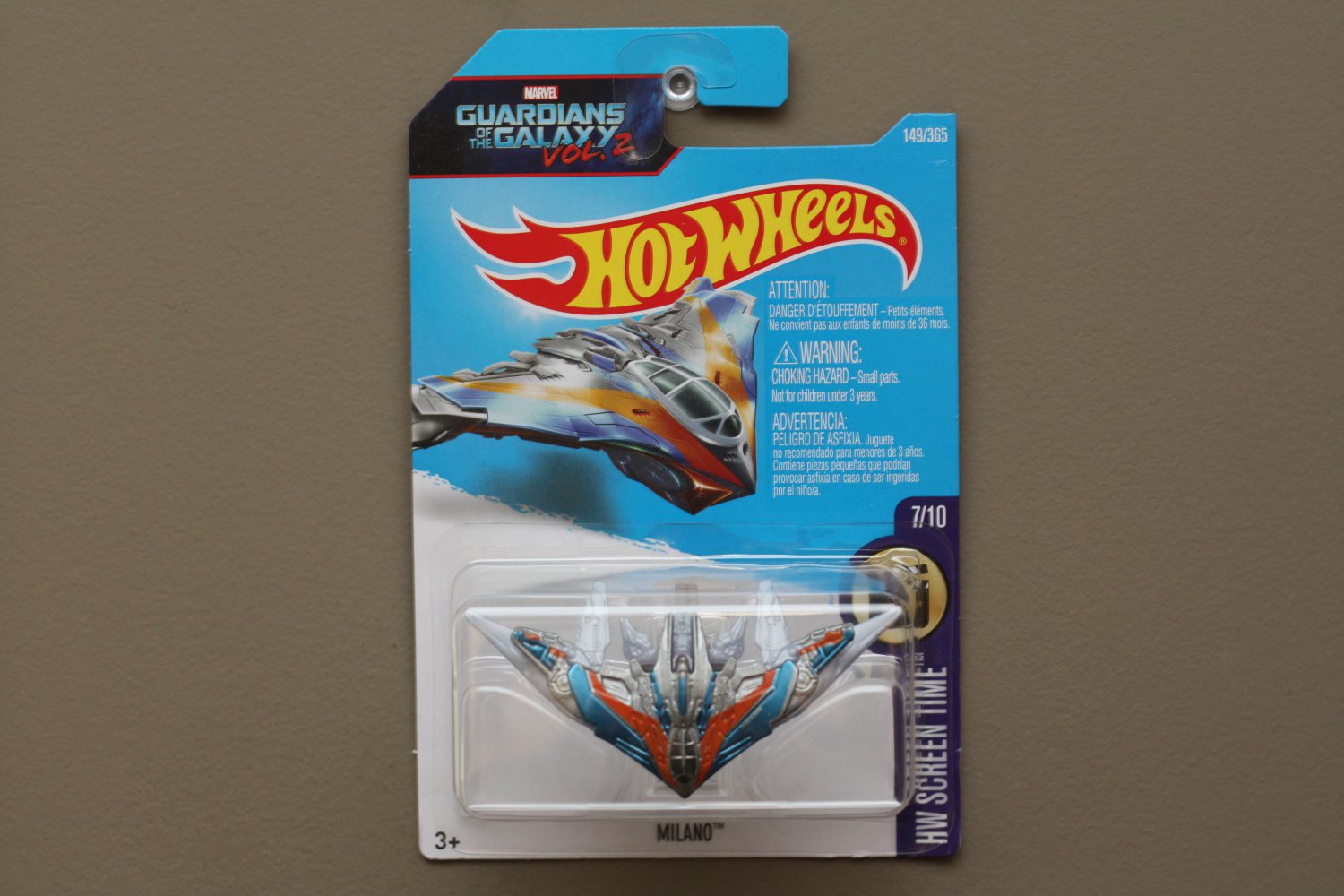 2 Milano New 2017 Hot Wheels 2017 HW Screen Time Guardians Of The Galaxy Vol