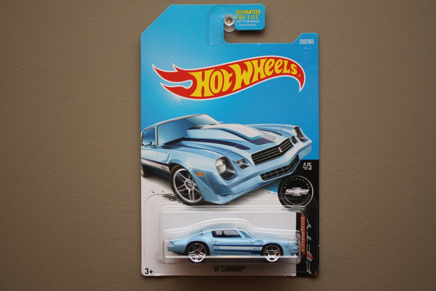 hot wheels 50th camaro collection